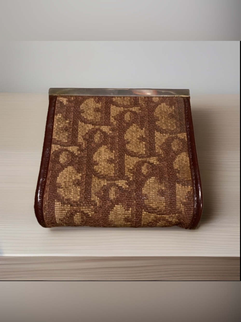 Rare Vintage Christian DIOR Trotter Coin Purse